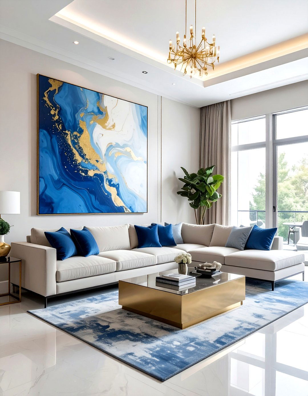 Oversized Wall Art - 30 home decorating ideas