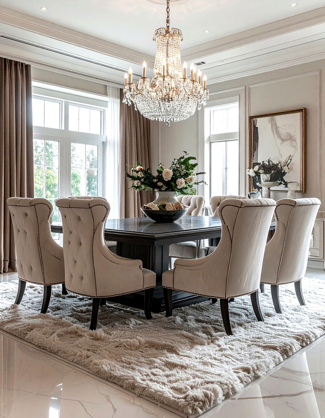 Oversized Wingback Dining Chairs - 30 wingback dining chair ideas