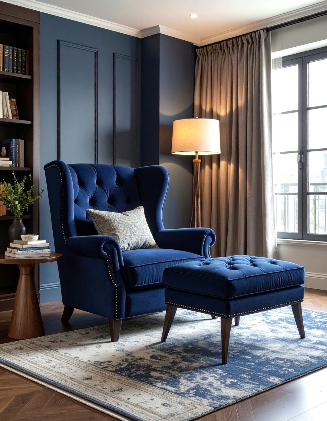 Oversized armchair - 30 living room guest seating ideas