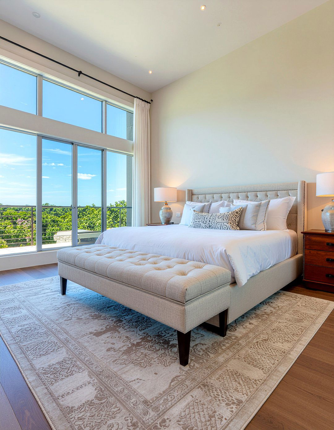 Oversized bedroom bench - 30 bedroom end of bed benches