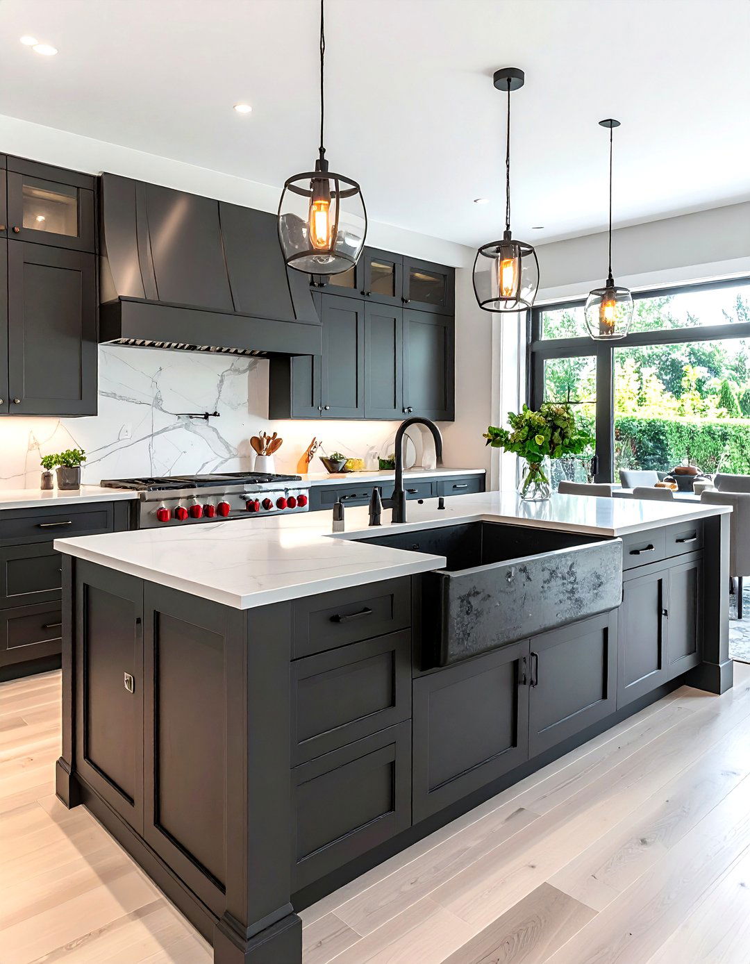 Oversized cast iron sink - 30 cast iron sink kitchen ideas