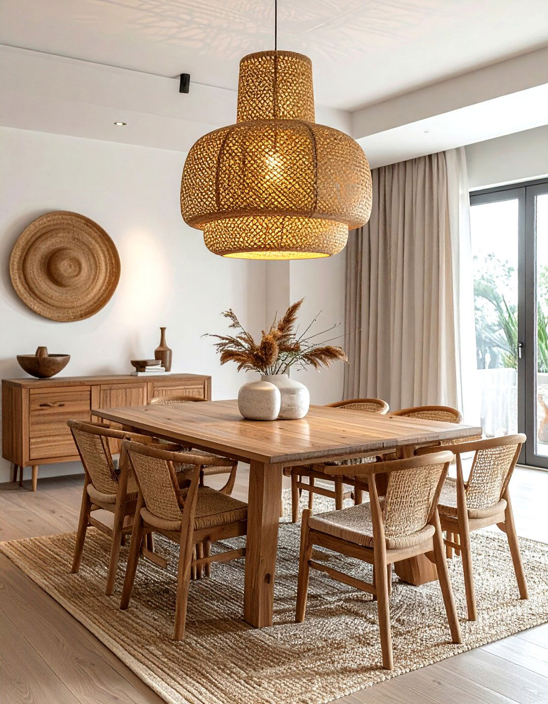 Oversized pendant light - 30 current decor ideas