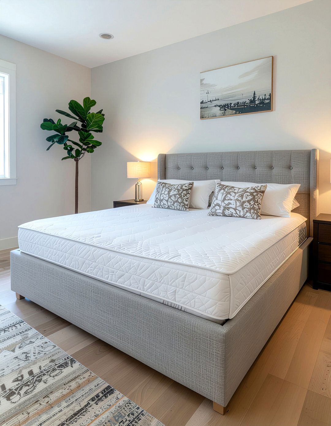 Padded Rail Waterbed - 30 bedroom waterbed ideas