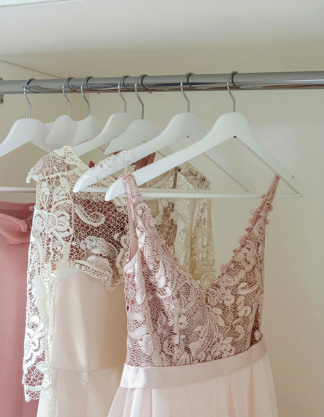 Padded satin hangers - 30 bedroom space saving hangers