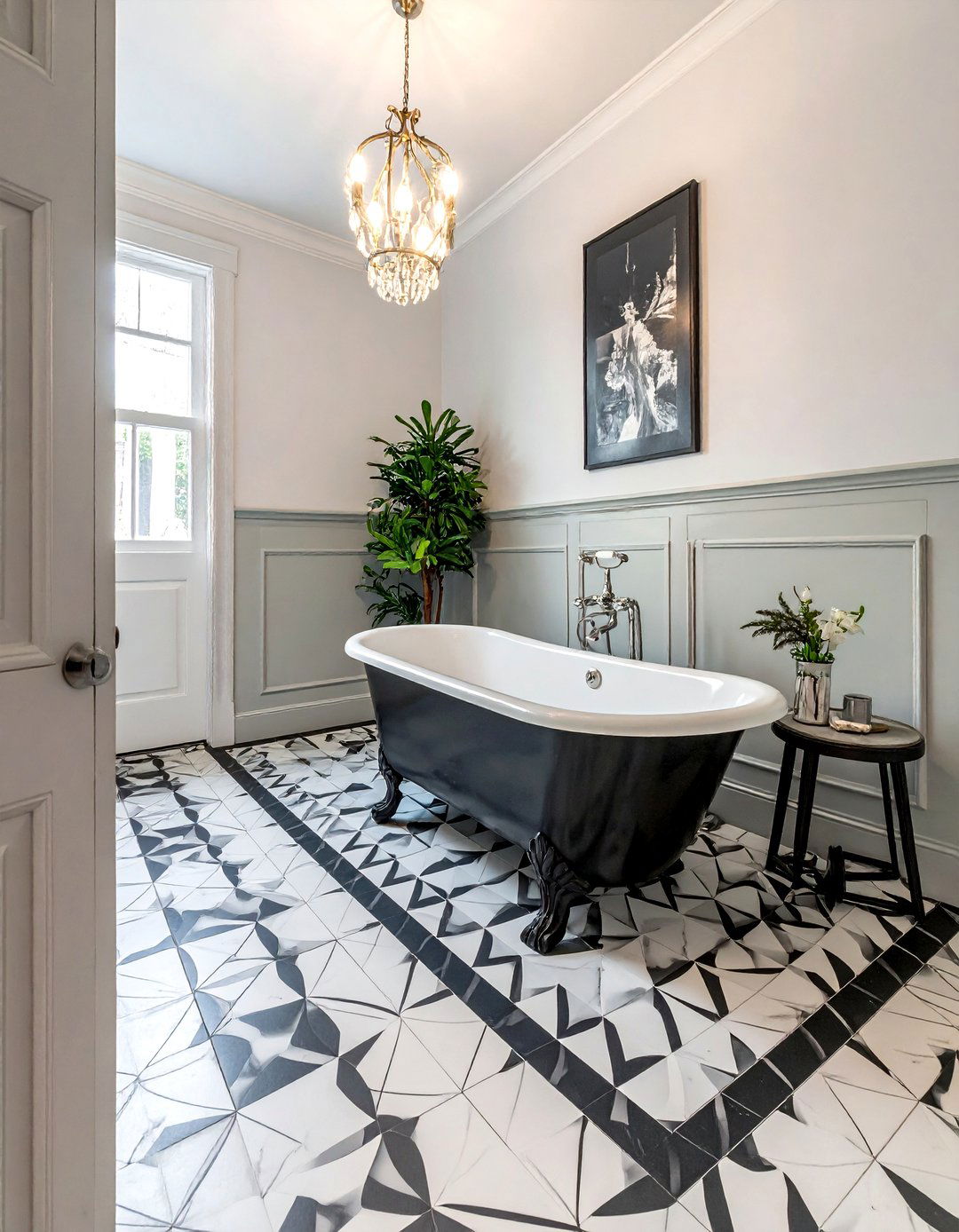 Paint Bathroom Floor Tile - 30 DIY bathroom remodel ideas