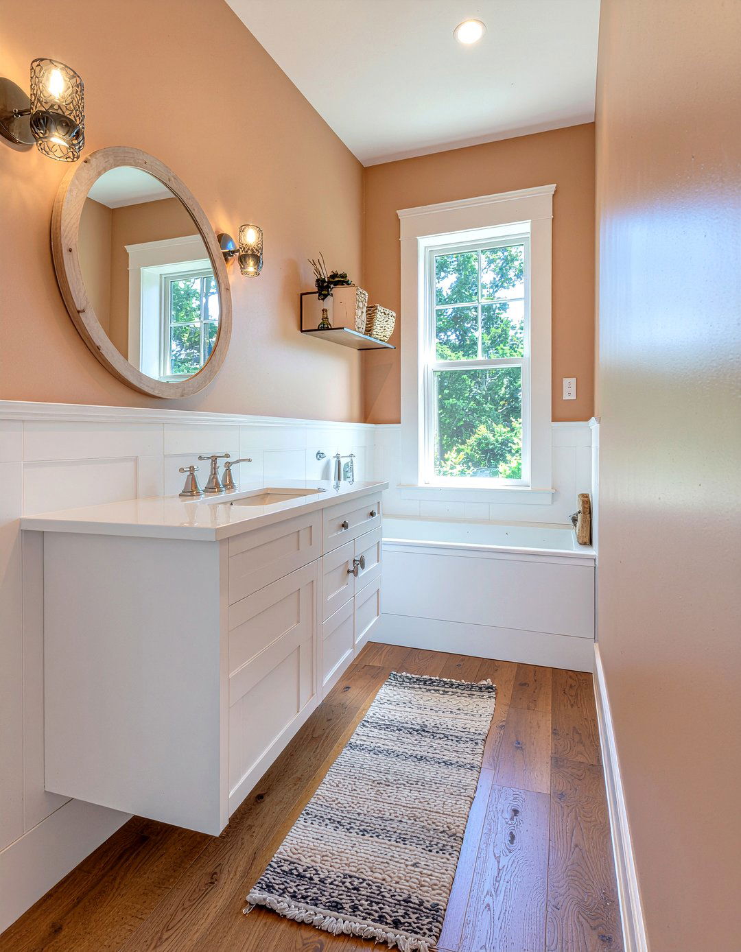 Paint bathroom walls - 30 bathroom on a budget ideas