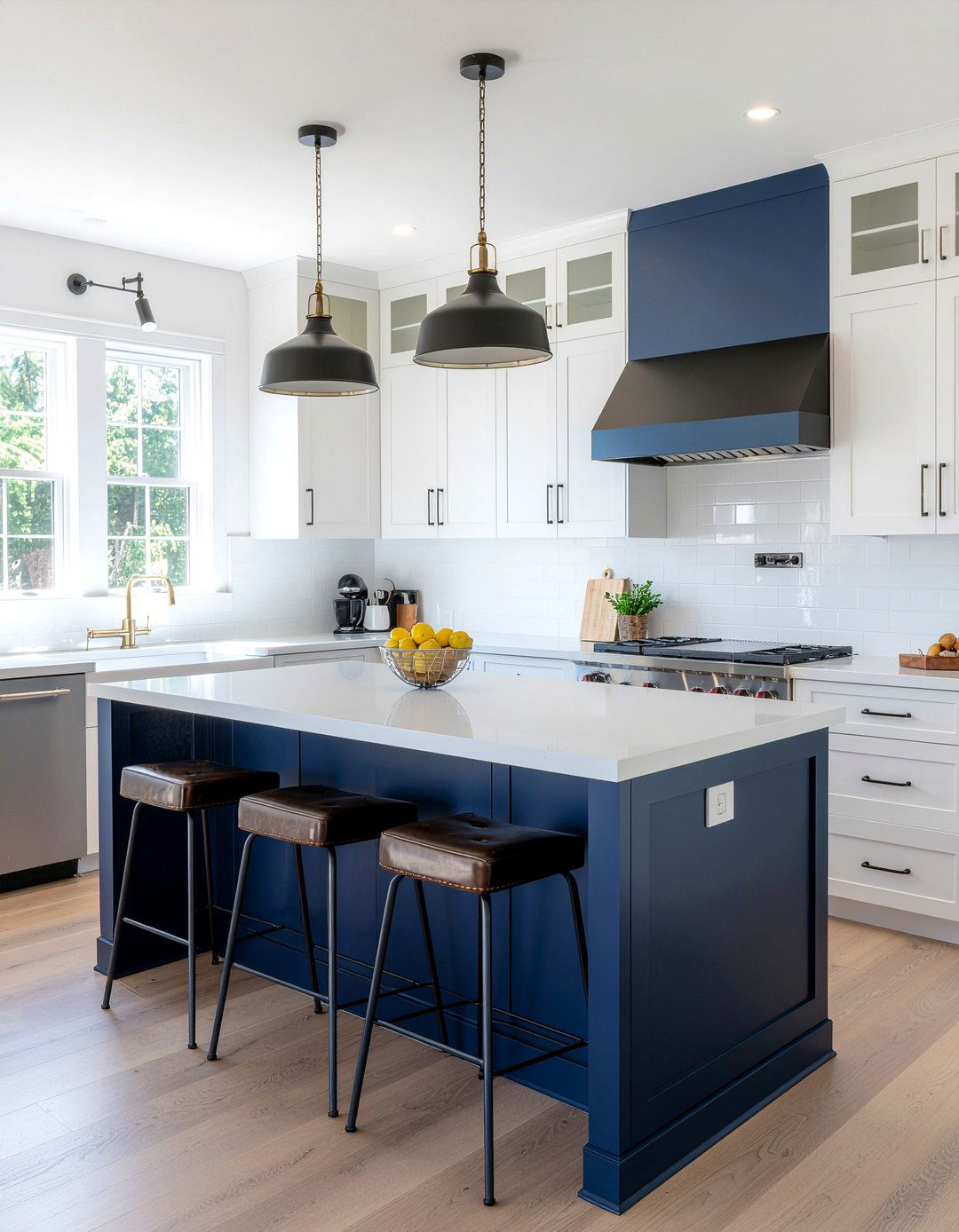 Paint kitchen island - 30 partial kitchen remodel ideas