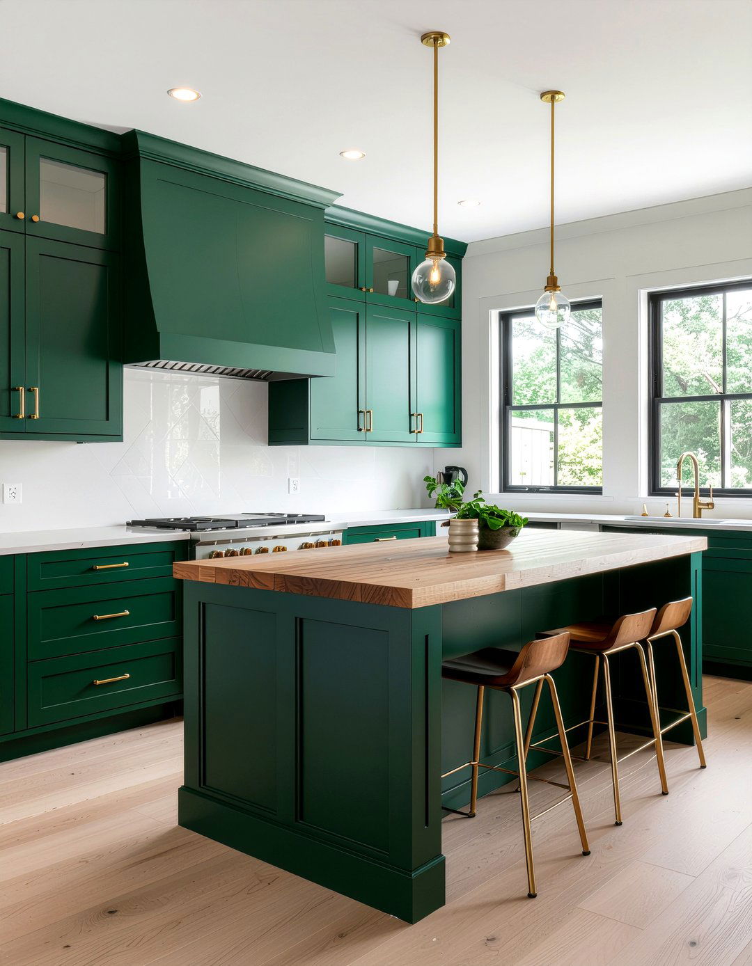 Paint kitchen island - 30 inexpensive kitchen update ideas