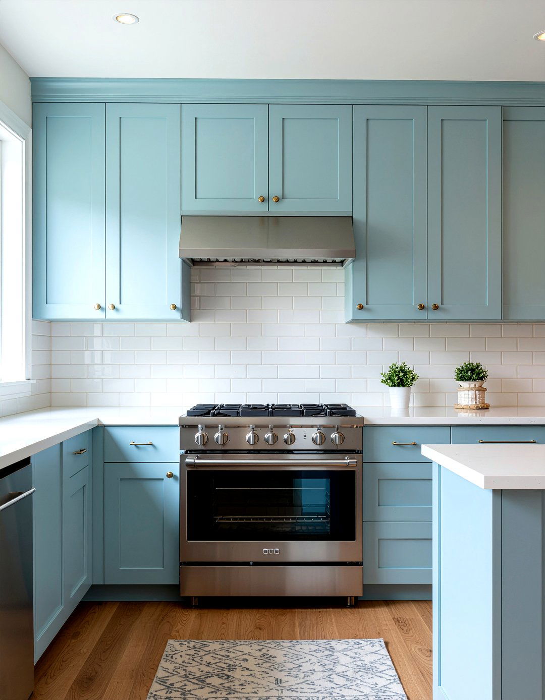 Paint tile backsplash - 30 inexpensive kitchen update ideas