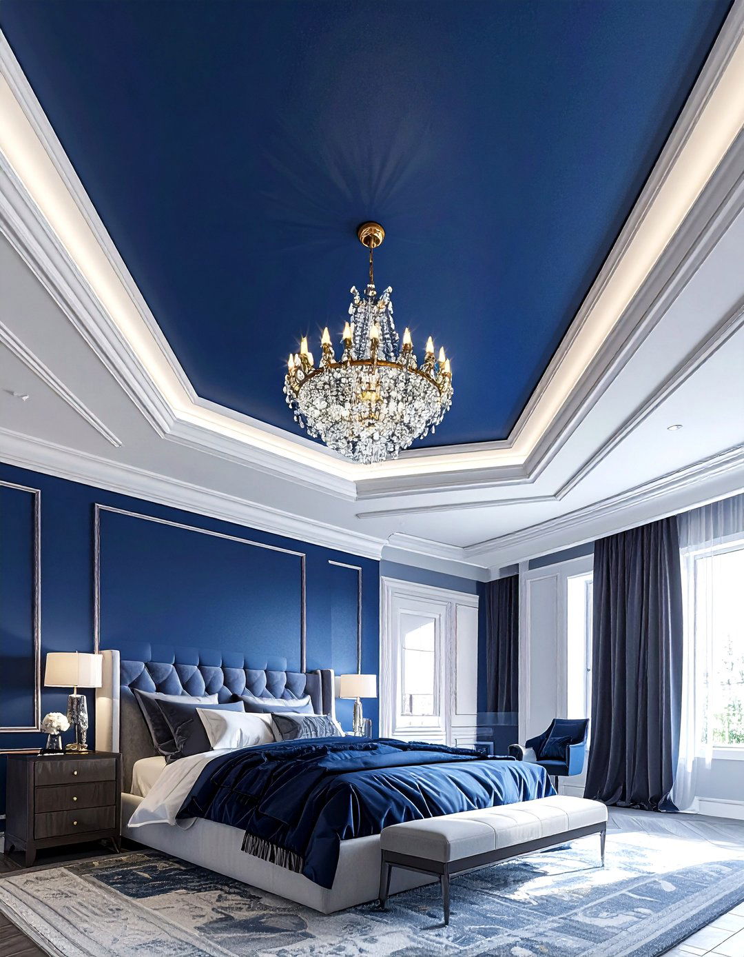 Painted Ceiling - 30 one-of-a-kind decor ideas