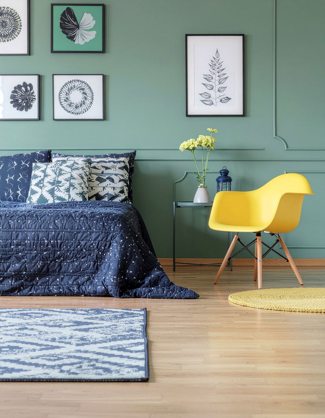 Painted Concrete Floor - 30 bedroom concrete floors