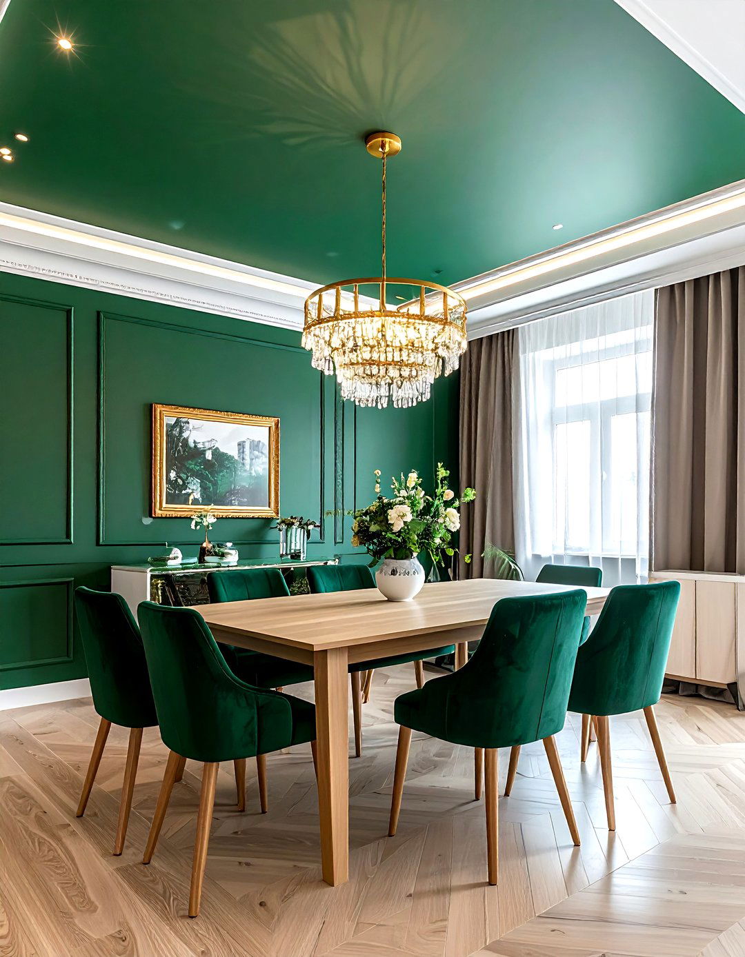 Painted ceiling - 30 decorating rules to break