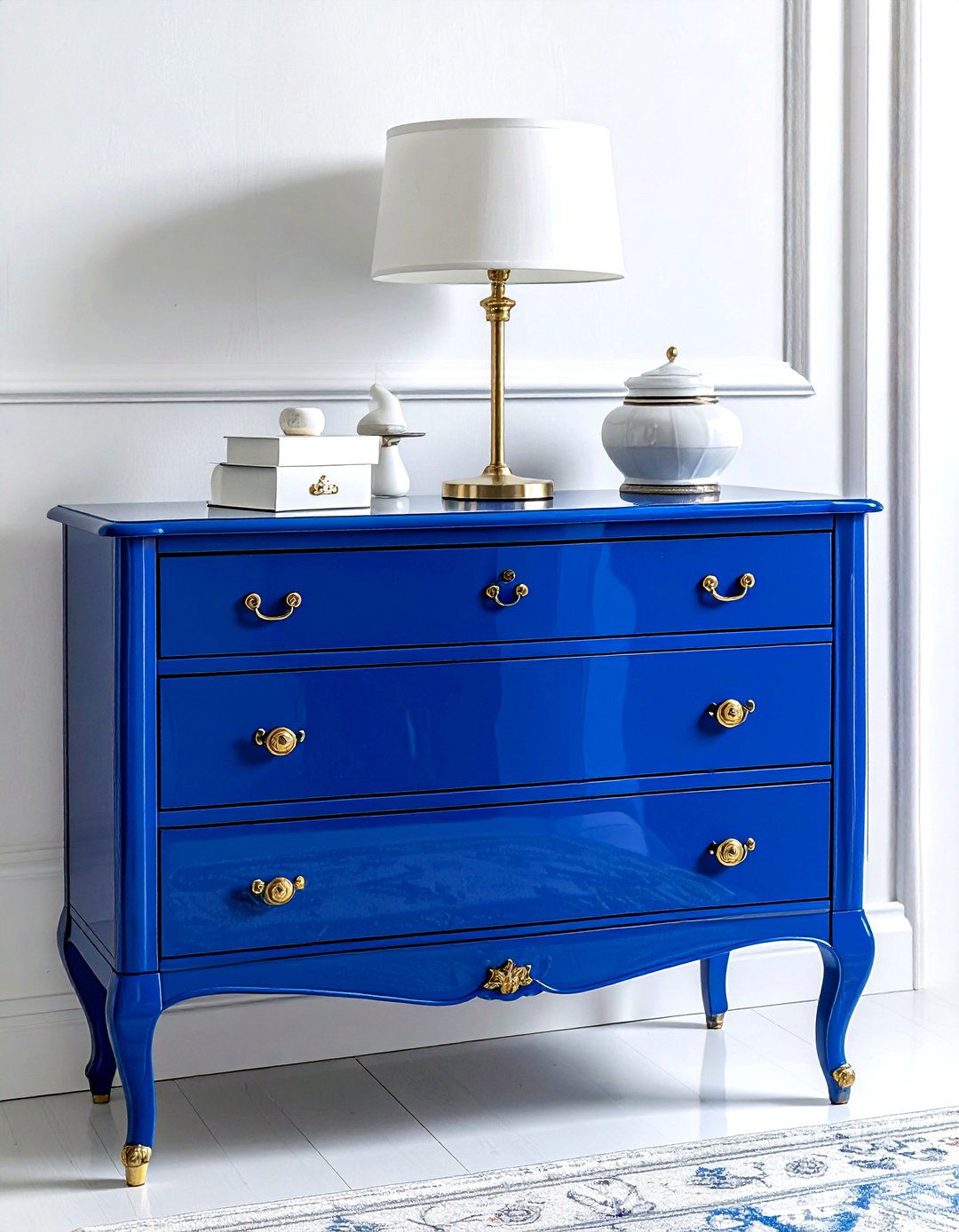 Painted furniture - 30 colorful home decor ideas