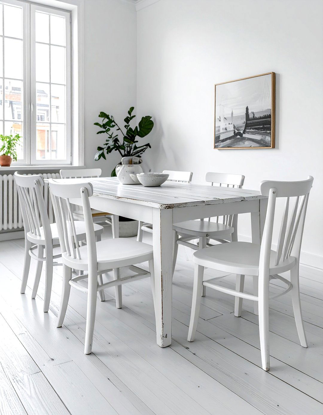 Painted thrift store chairs - 30 mismatched dining chair ideas