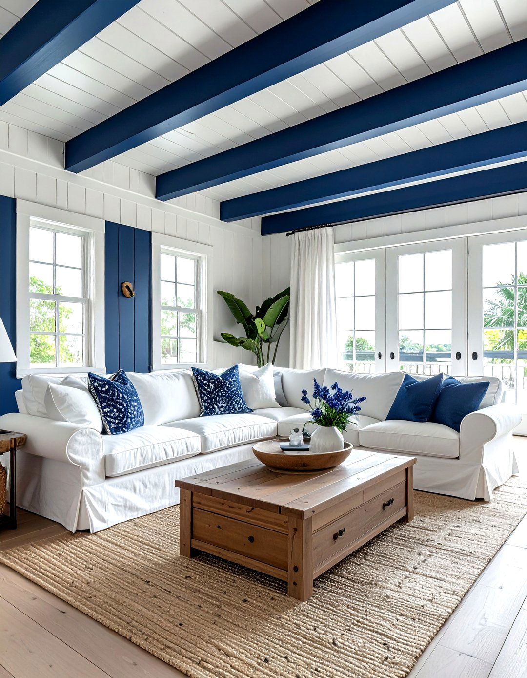 Painted tin ceiling - 30 living room tin ceiling ideas