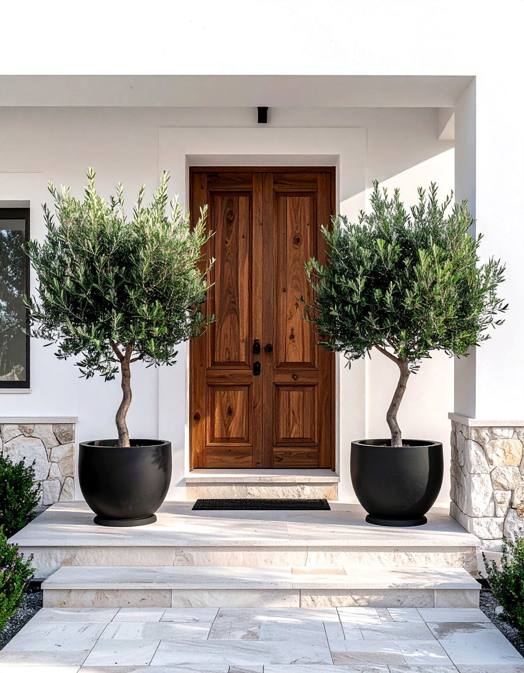 Pair Of Olive Trees For Front Door - 30 olive tree decor ideas