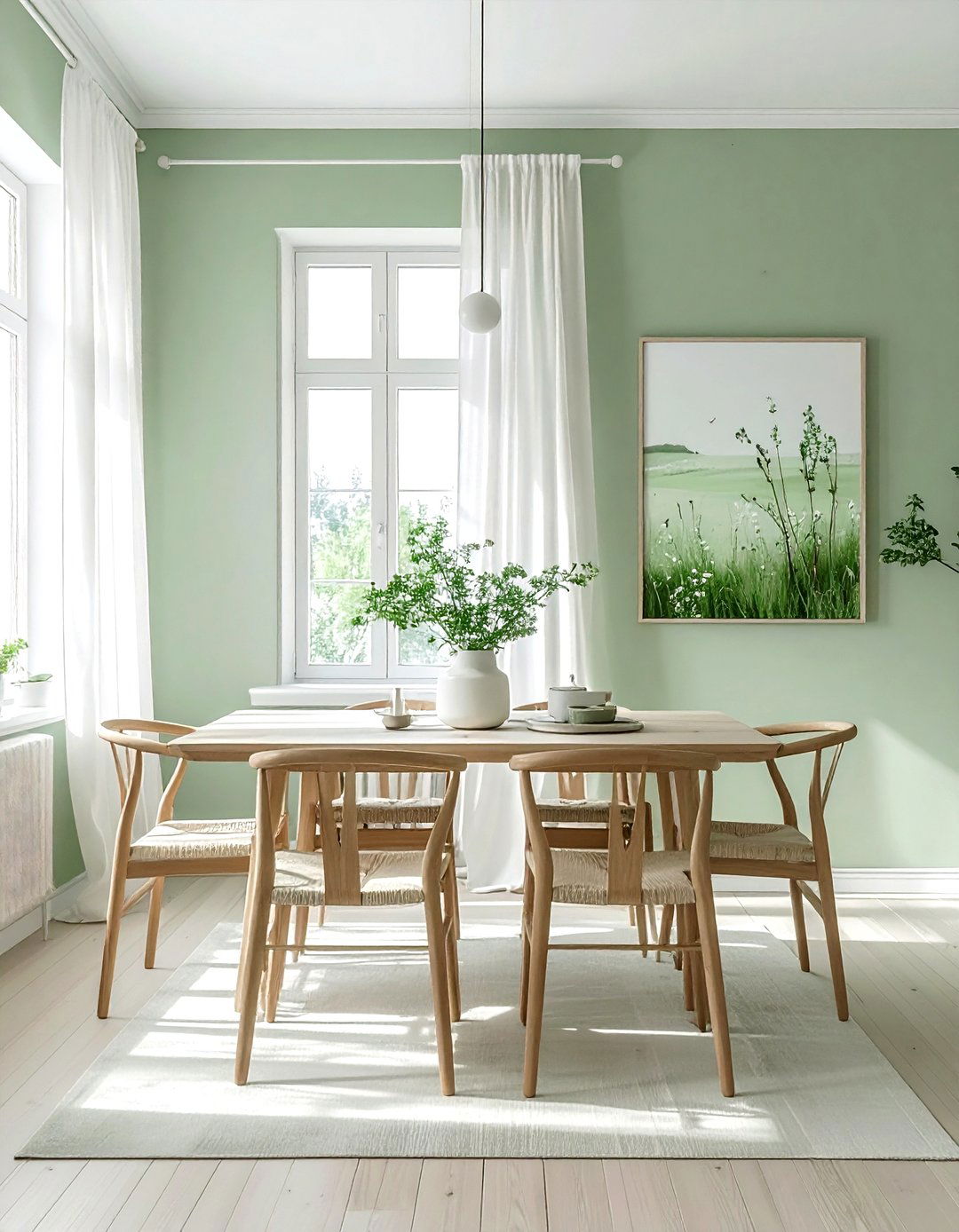 Pale Green Living Room Paint - 30 scandinavian green living room ideas