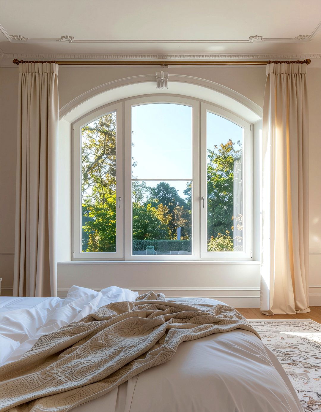 Palladian Window - 30 bedroom window design ideas