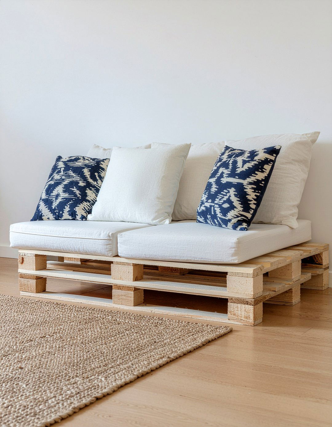 Pallet Sofa Seating - 30 repurposed living room ideas