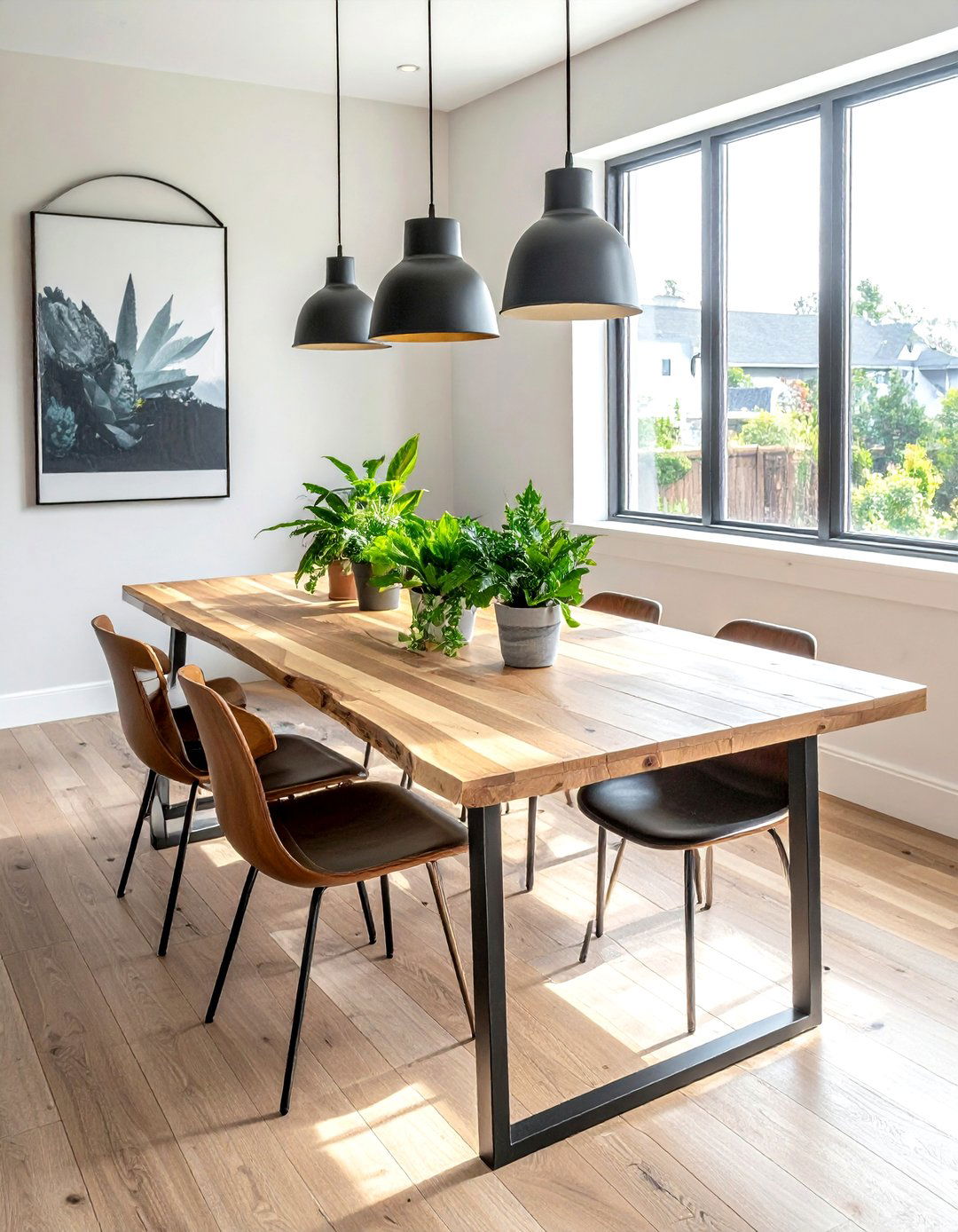 Pallet dining table - 30 upcycled dining room ideas