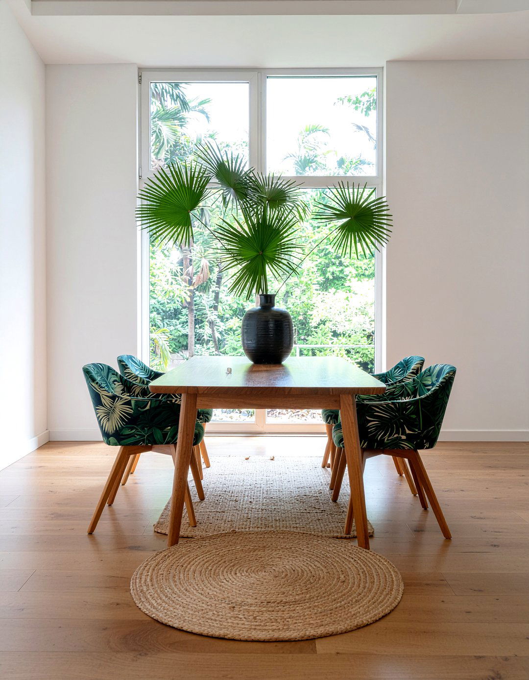 Palm Leaf Dining Room - 30 jungle dining room ideas