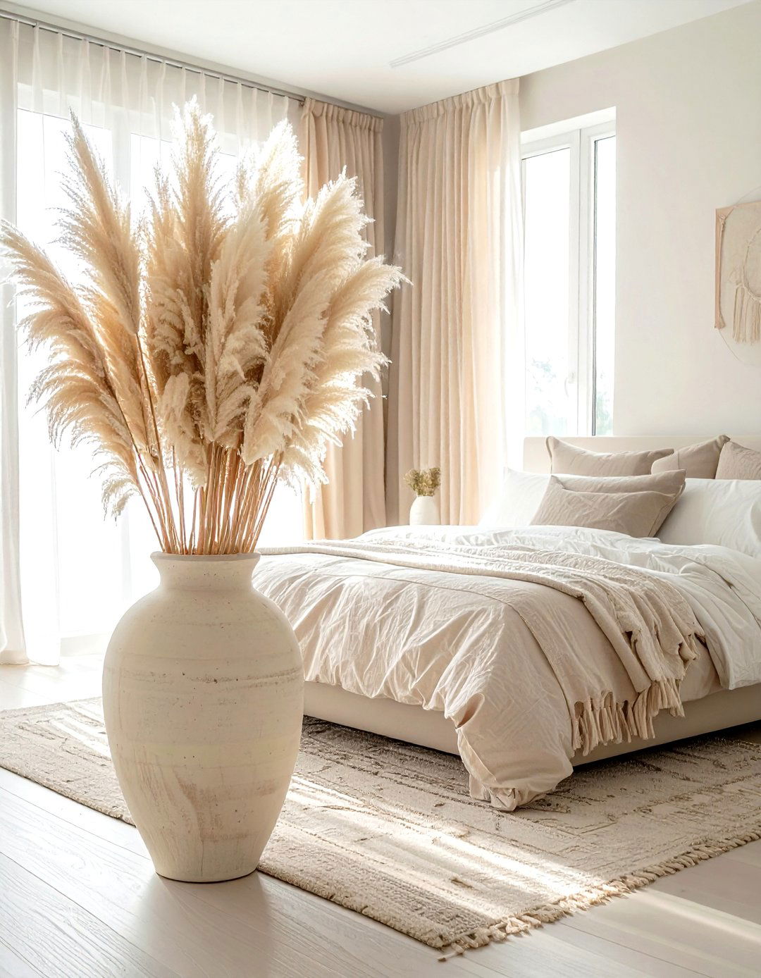 Pampas Grass - 30 artificial plant ideas