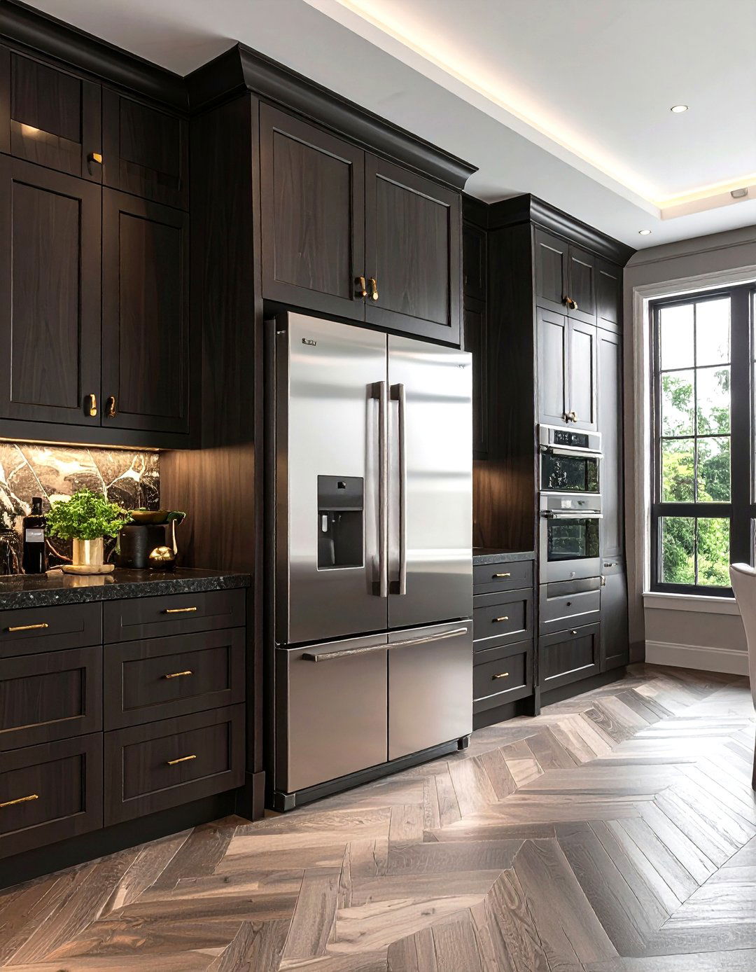 Panel Ready French Door Refrigerator - 30 French door refrigerator kitchen ideas