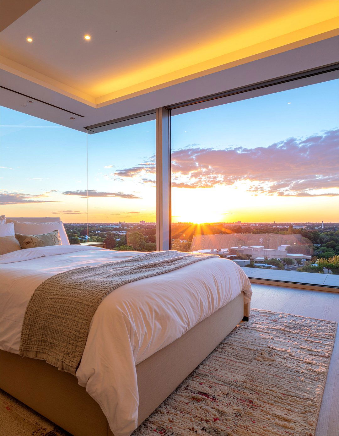 Panoramic Family Photo - 30 bedroom family photo ideas