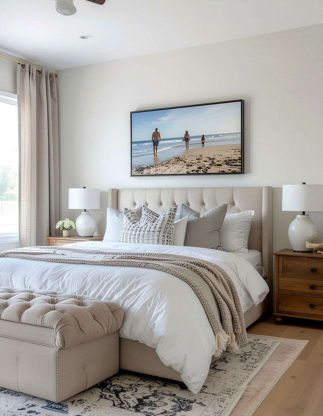 Panoramic Family Print - 30 family photo decor ideas