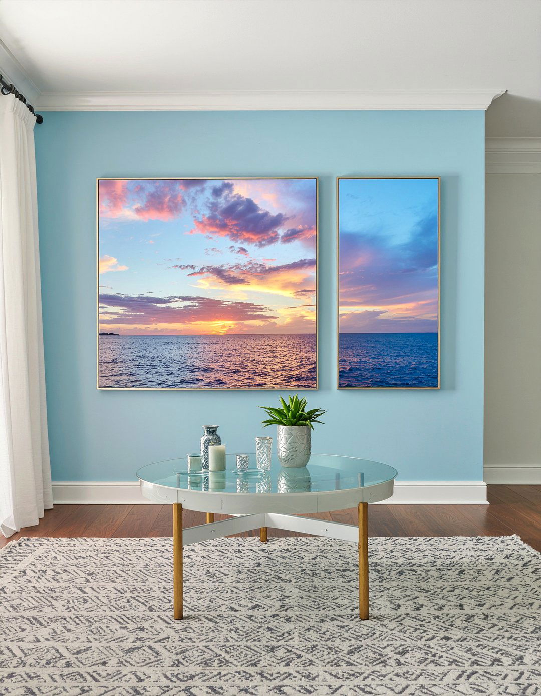 Panoramic Split Picture Frame - 30 living room picture frames