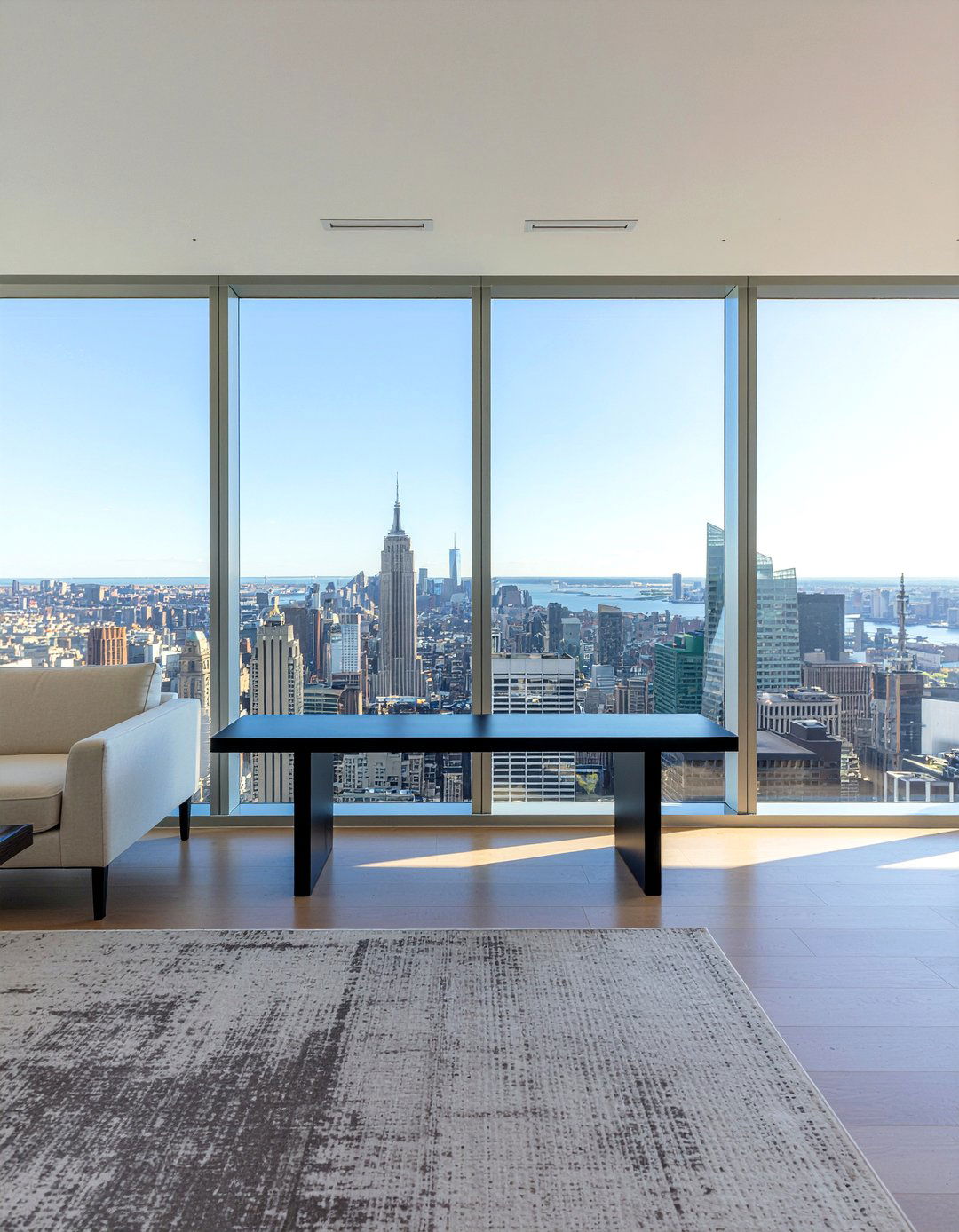 Panoramic photo print - 30 living room photo displays