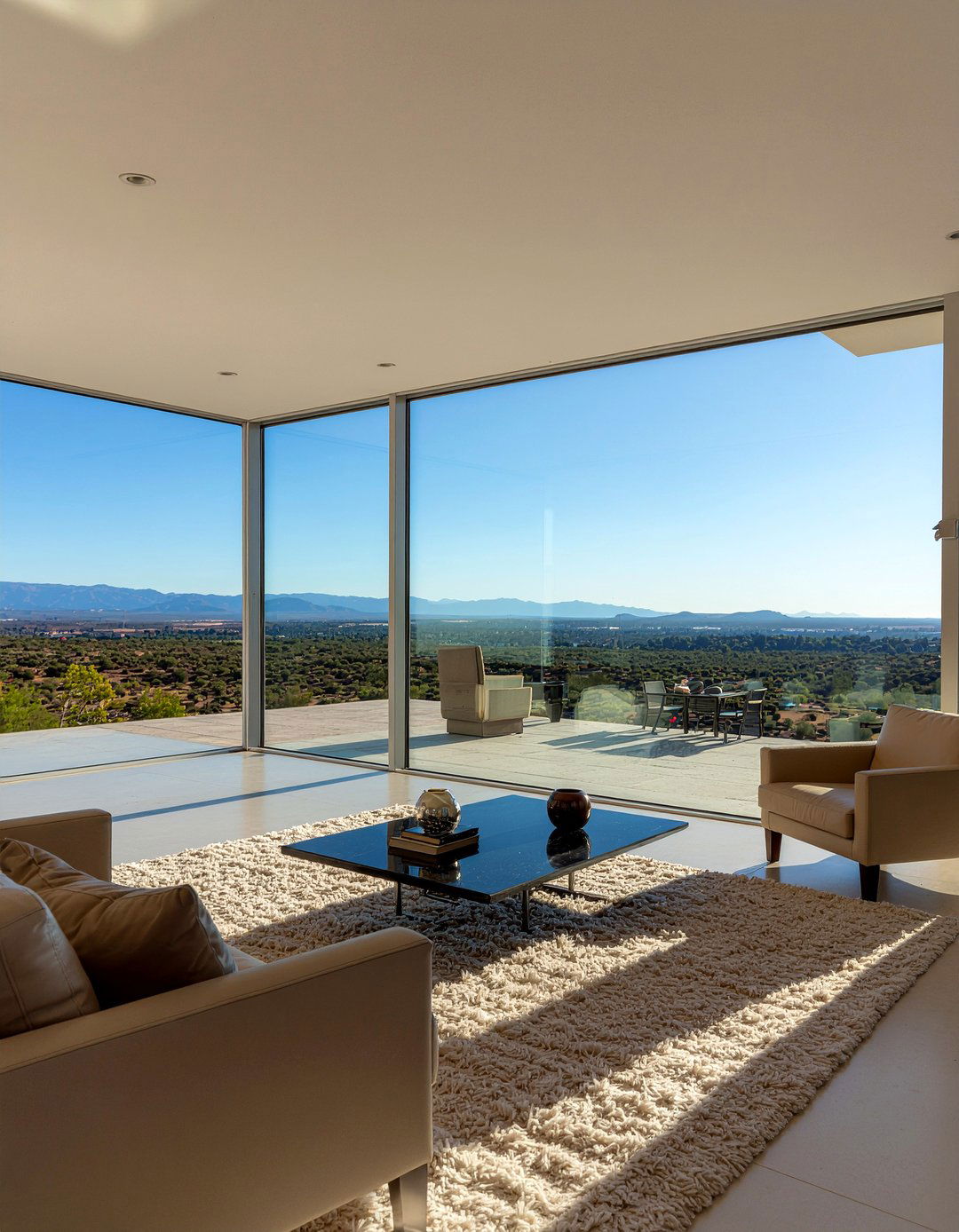 Panoramic view window - 30 living room floor to ceiling windows