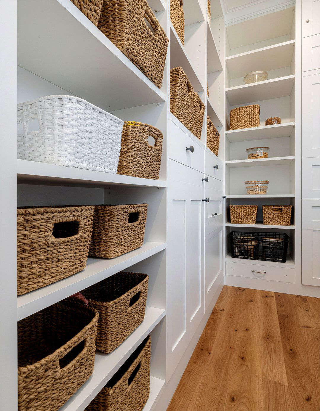 Pantry Basket Shelving - 30 pantry shelving kitchen ideas