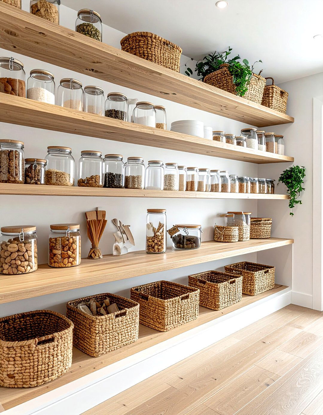 Pantry Kitchen Floating Shelves - 30 floating shelf kitchen ideas