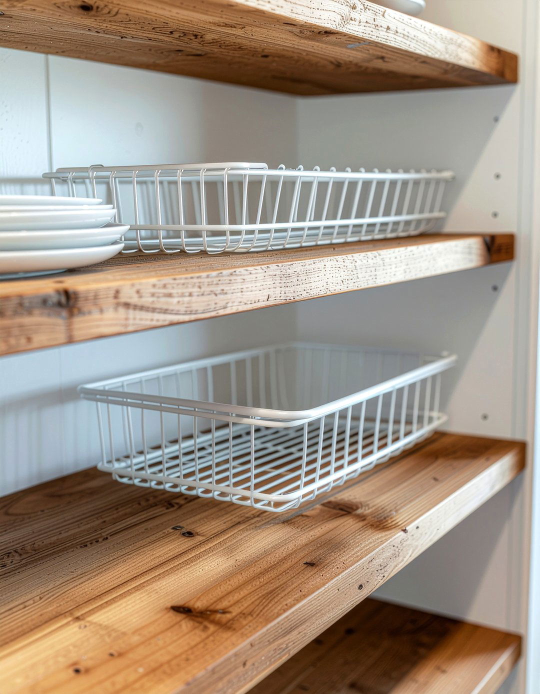 Pantry Shelf Dividers - 30 baking sheet storage kitchen ideas
