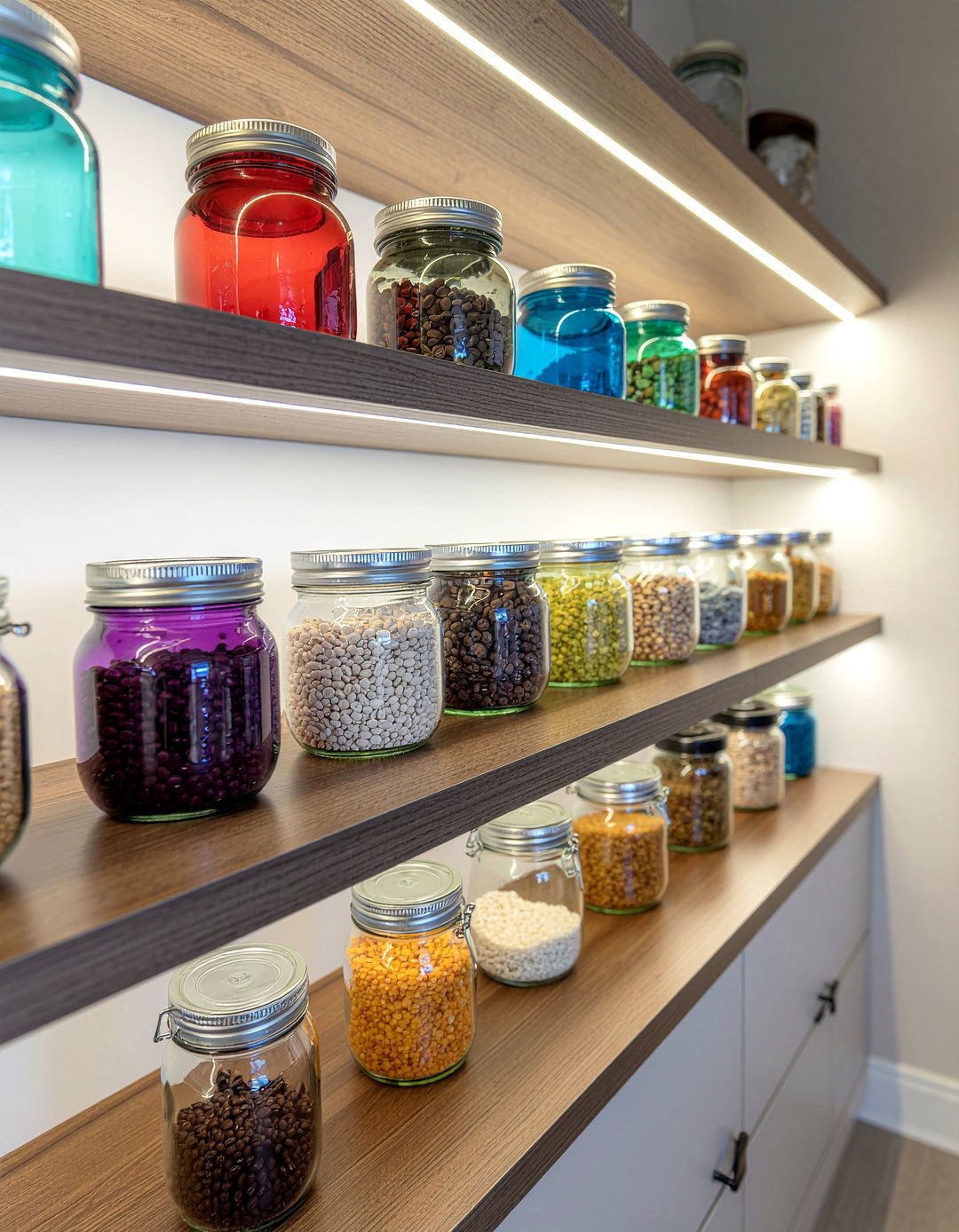 Pantry Shelf Lighting - 30 pantry shelving kitchen ideas