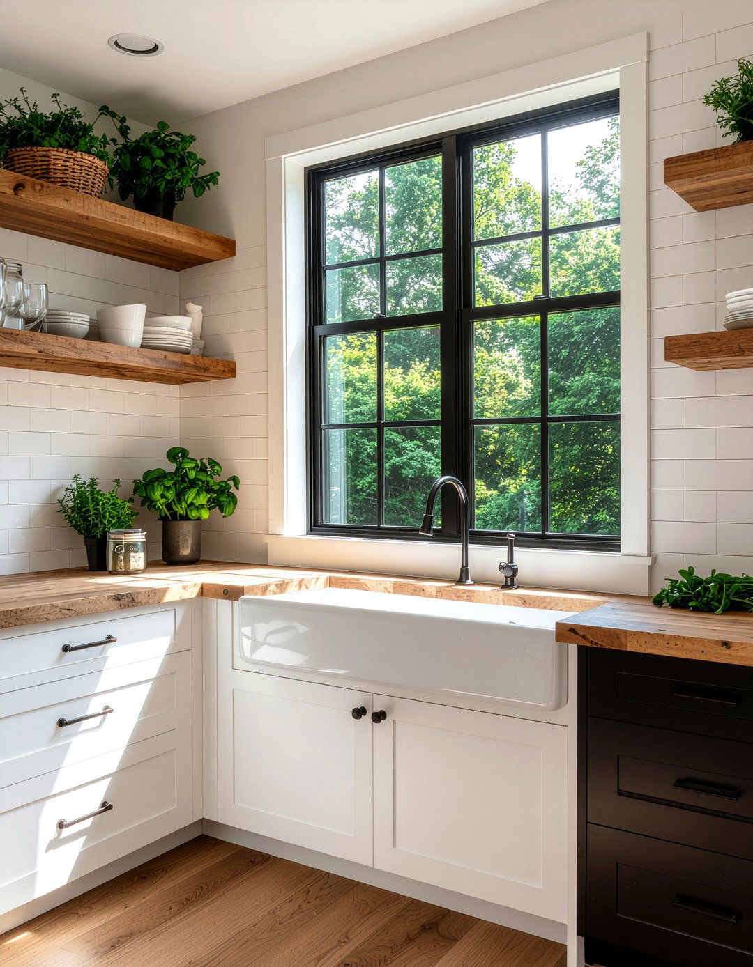 Pantry Window - 30 butler's pantry kitchen ideas