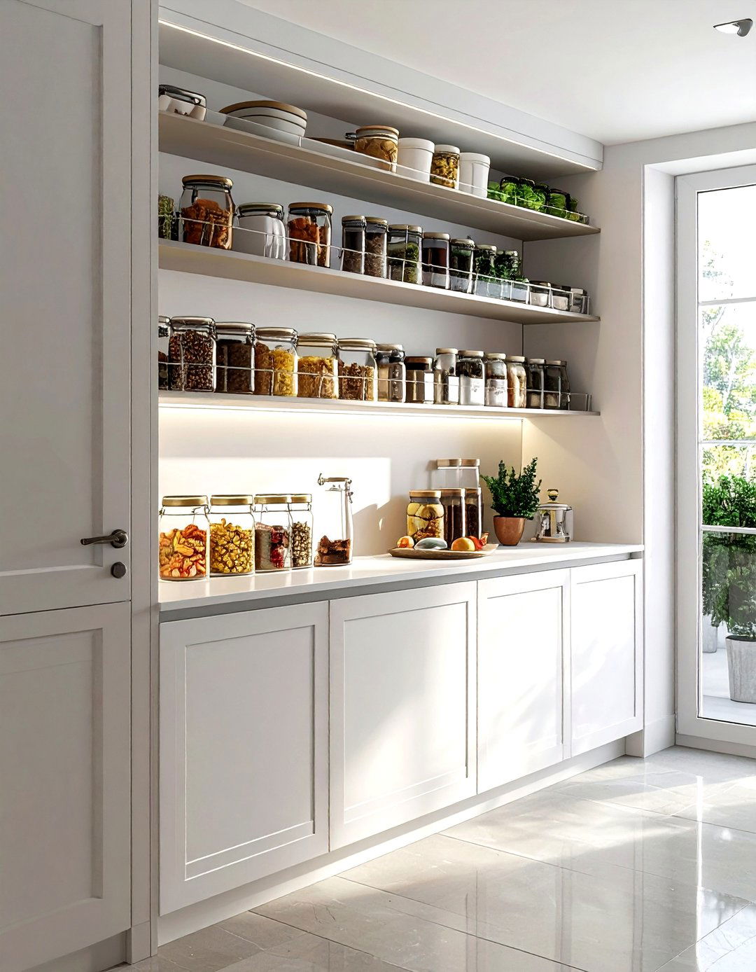 Pantry door rack - 30 kitchen clever storage ideas
