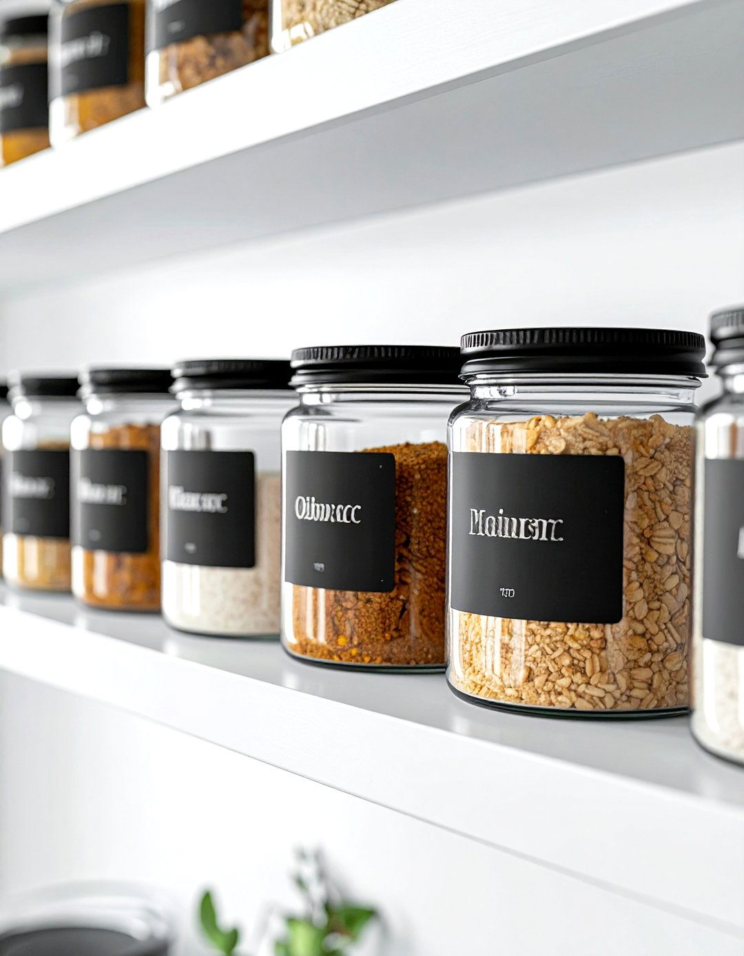 Pantry labeling system - 30 reach-in pantry kitchen ideas