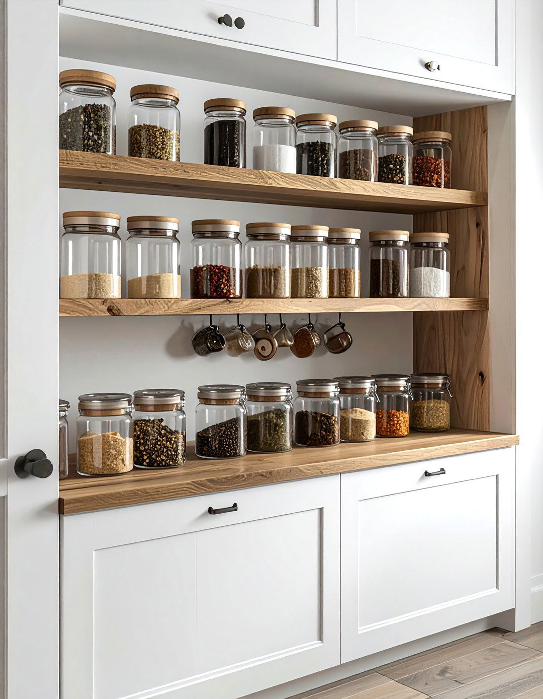 Pantry spice rack door - 30 reach-in pantry kitchen ideas