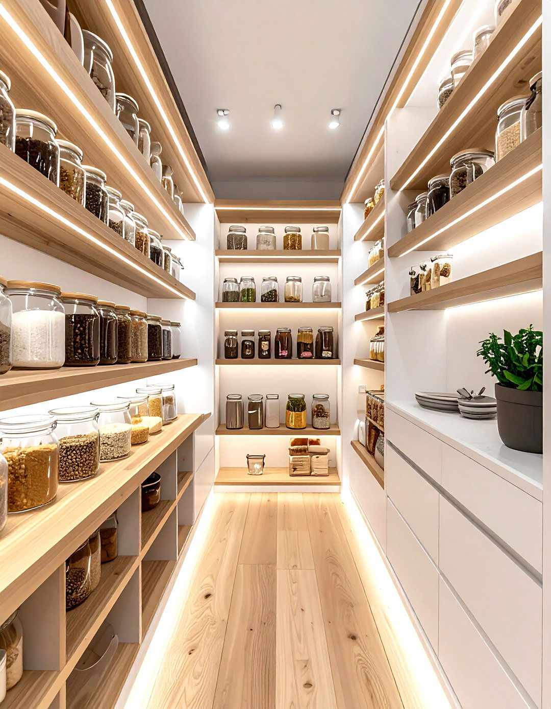 Pantry walk in lighting - 30 kitchen recessed lighting ideas