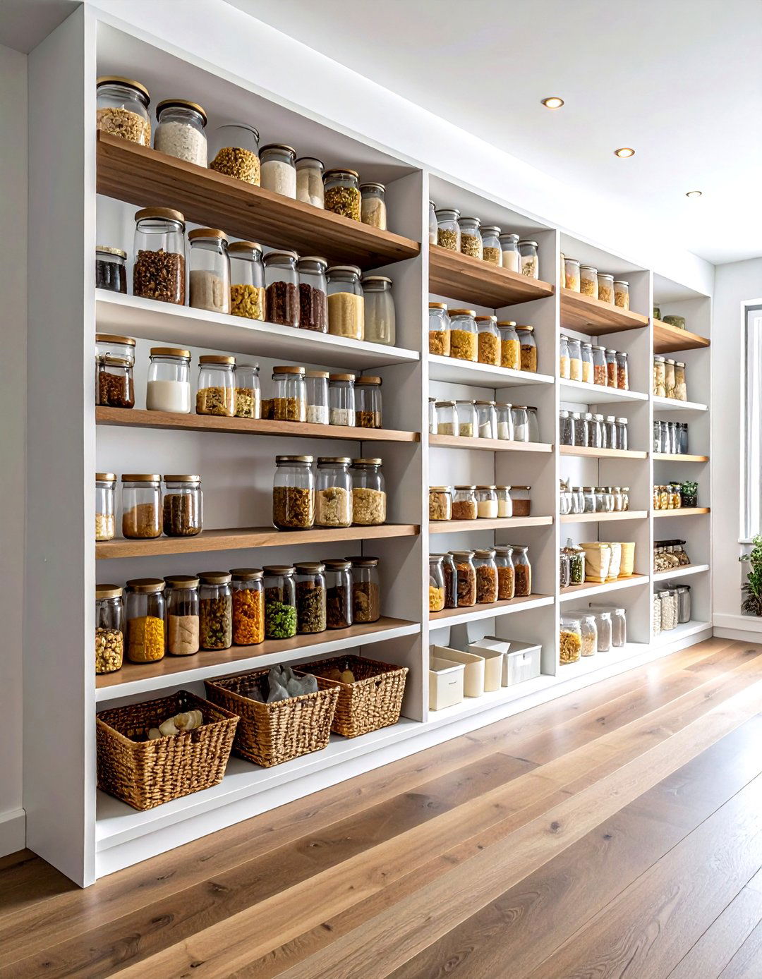 Pantry wall shelving - 30 built-in bookcase ideas