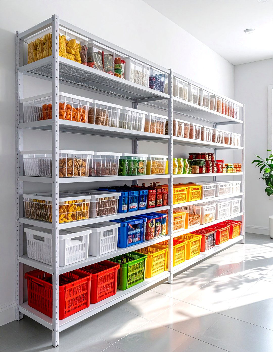 Pantry wire shelving - 30 reach-in pantry kitchen ideas