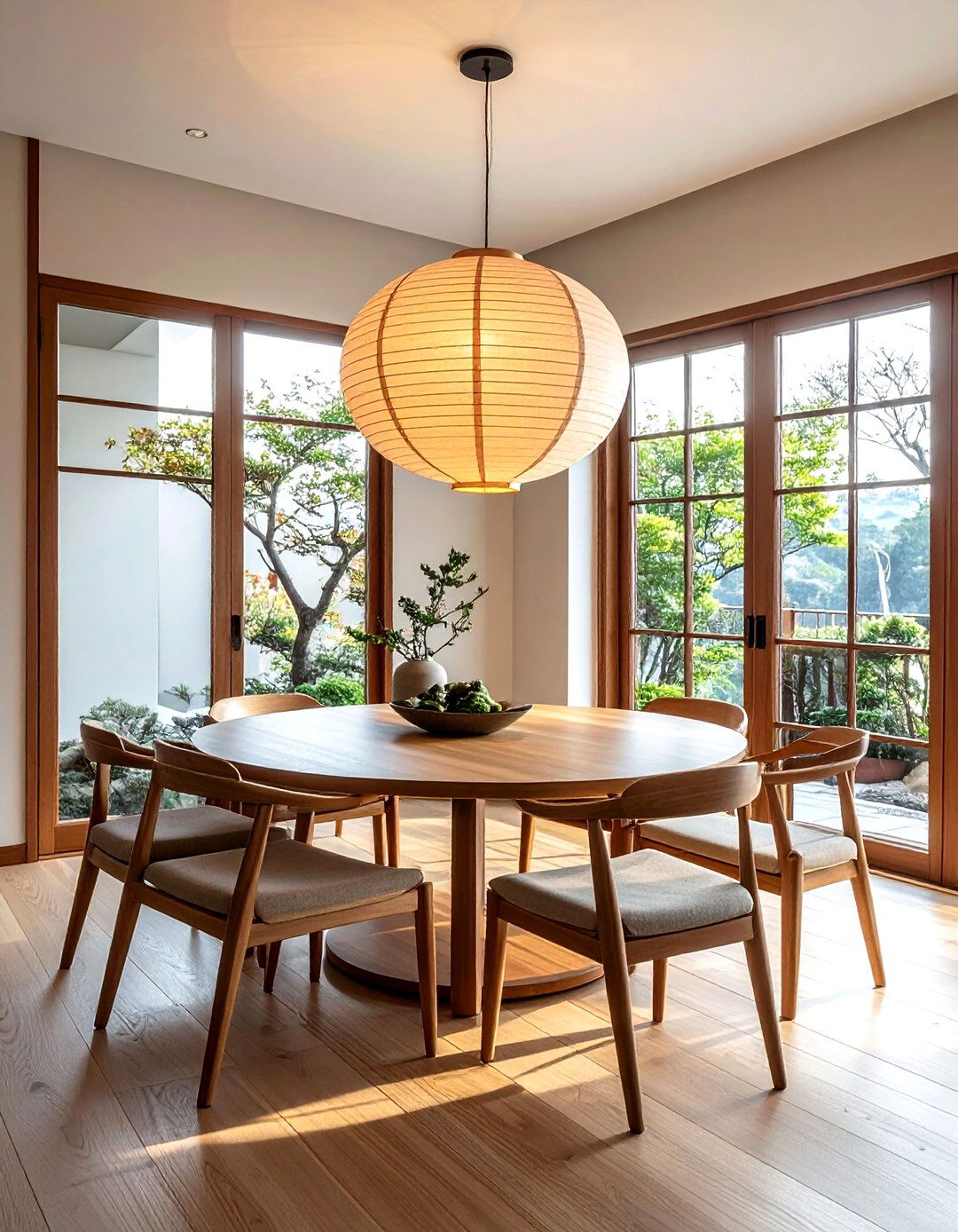 Paper Lantern Dining Lighting - 30 Korean dining room ideas