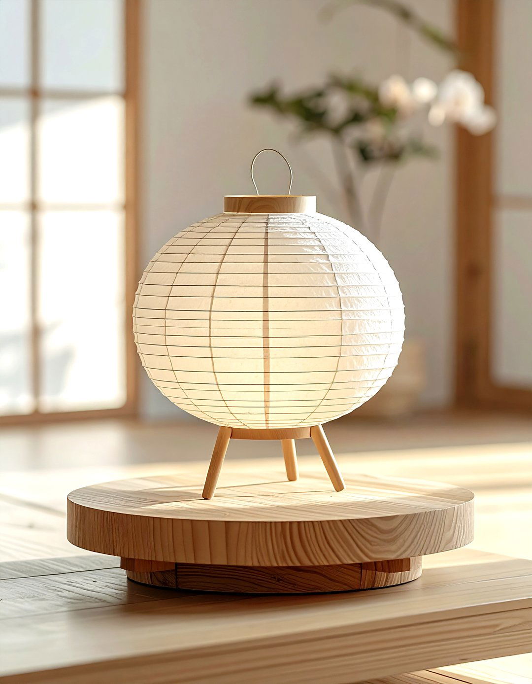 Paper Lantern Lamp - 30 table lamp ideas