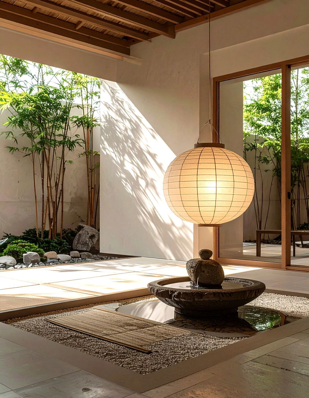 Paper Lantern Lamp - 30 accent lamp ideas