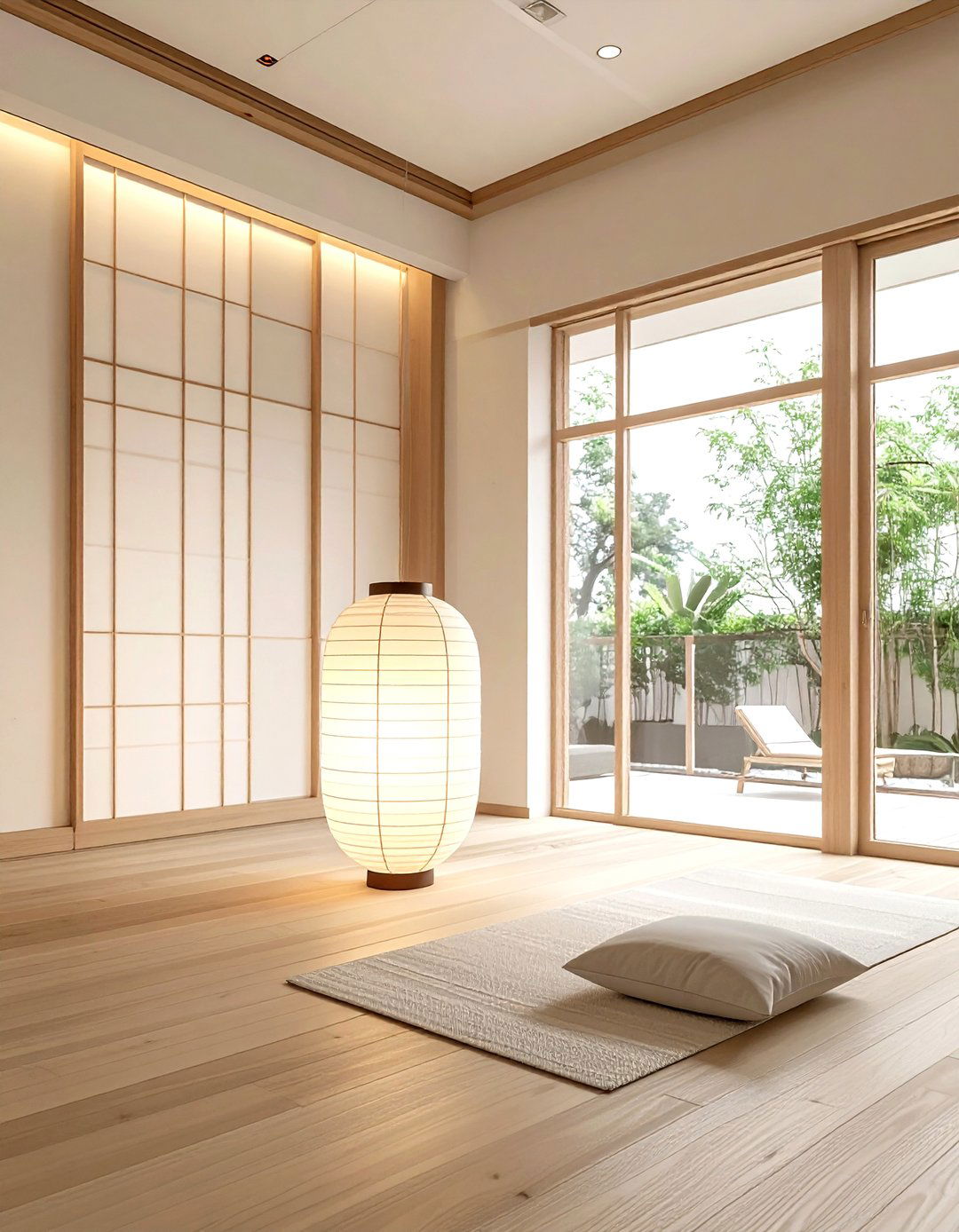 Paper lantern floor lamp - 30 lamp ideas