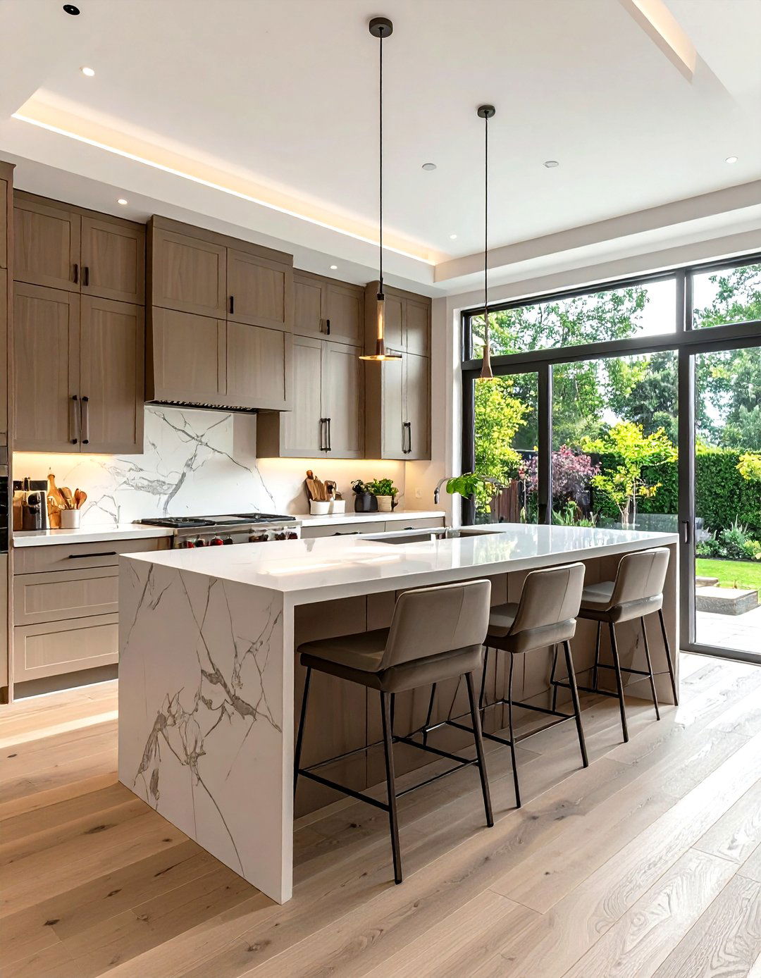 Parallel Kitchen Window - 30 kitchen furniture layout