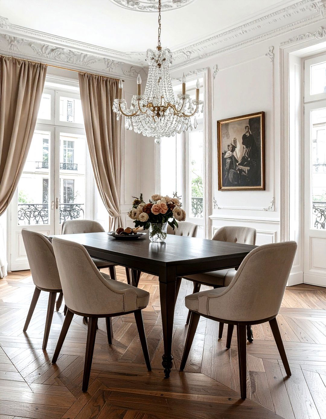 Parisian Apartment Dining Room - 30 French dining room ideas