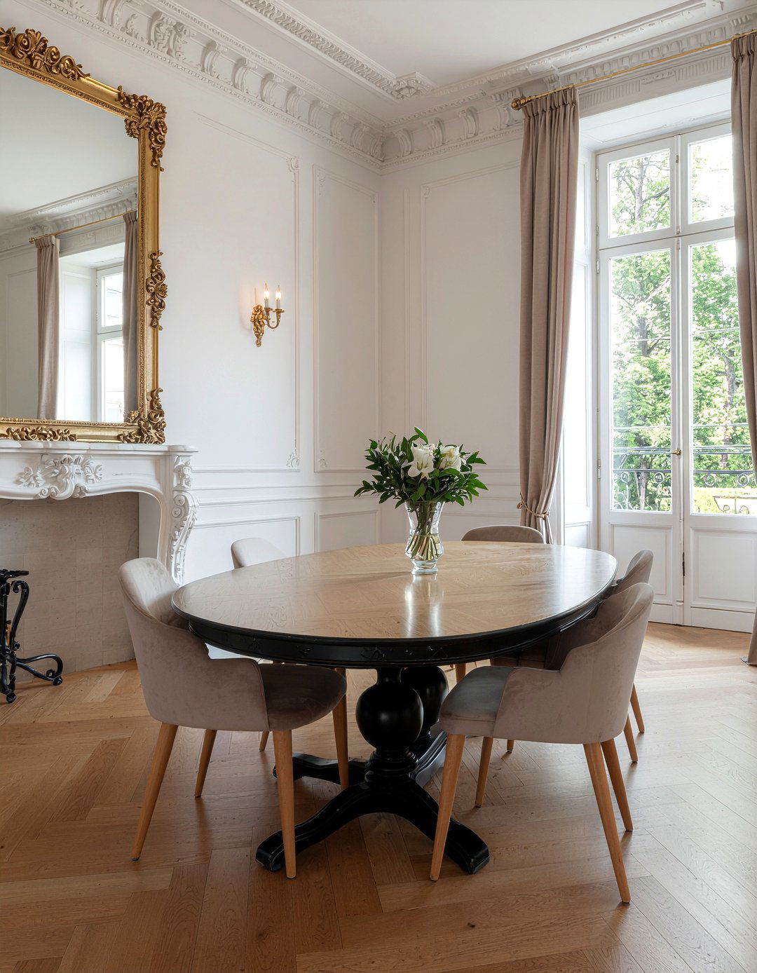 Parquet Top Dining Table For - 30 dining table for 10 ideas